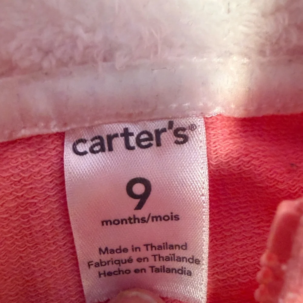 Carter's Coral Baby Outfit